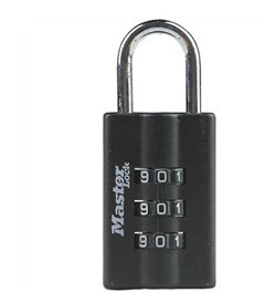 MasterLock/玛斯特锁646MCND 时尚彩色密码挂锁（三位密码）